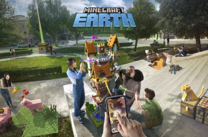 Minecraft Earth, noul joc pe mobil de AR, este disponibil odată cu celebrarea a 10 ani de Minecraft