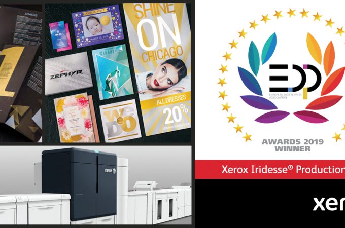 Presa Xerox Iridesse castiga premiul pentru inovatie in productia digitala acordat de European Digital Press Association