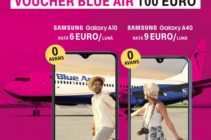 Telekom Romania le aduce clienților noi avantaje și beneficii cu cea mai recentă ofertă de vară: vouchere Blue Air și telefoane Samsung