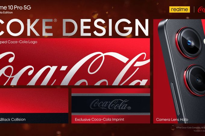 Realme anunţă modelul realme 10 Pro 5G Cola-Cola® Edition
