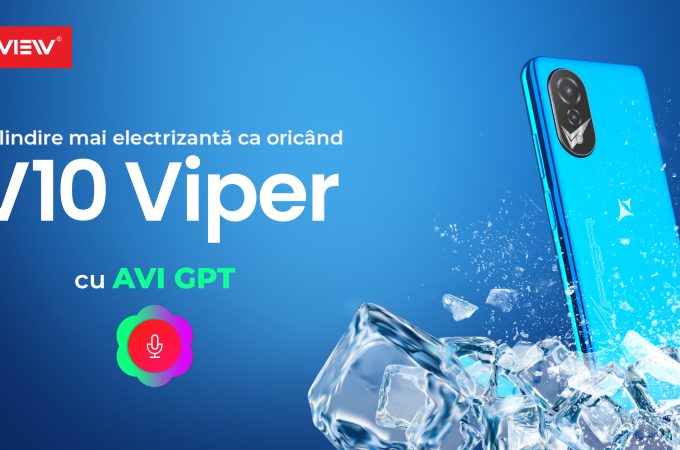 Allview lansează noul Viper V10 compatibil cu AVI GPT, aducând tehnologia NFC și comunicarea inteligentă într-un dispozitiv accesibil